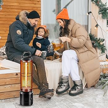 CONVECTION HEATER 800W 360度首振り Amazon.com: Infrared Heater, 800W Carbon Electric Radiant
